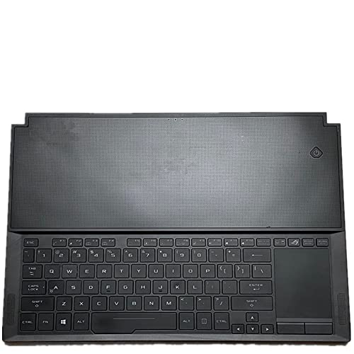 fqparts 汎用 キーボードの縁にハウジング & タッチパッド & キーボード に適合する For ASUS For ROG Zephyrus GX501GI GX501VI GX501VIK GX501VSK ブラック 米国英語のレイアウト ROG-Zephyrus-GX501GI-CKE-XP-1149
