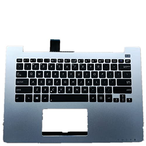 fqparts 汎用 キーボードの縁にハウジング & キーボード に適合する For ASUS For VivoBook S300CA シルバー 米国英語のレイアウト VivoBook-S300CA-CKE-XP-1324