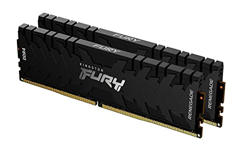 Kingston 【中古】【輸入品・未使用】キングストン Kingston FURY デスクトップPC用メモリ DDR4 5333MT/秒 8GB×2枚 Kingston FURY Renegade レネゲード CL20 KF453C20RBK2/16 製品寿