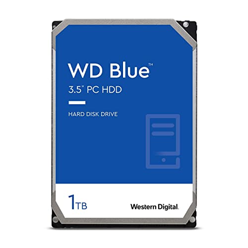 WD Blue 内蔵 HDD ハードディスク 1TB CMR 3.5インチ SATA 7200rpm キャッシュ64MB PC WD10EZEX-EC
