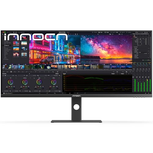 INNOCN クリエイター液晶ディスプレイ(40型/ IPS/ 5K2K 5120×2160/ 100Hz/ 7ms/ HDR400/ HDMI2.1/ DP1.4/ USB Type-C/ VESA)ブラック 40C1U 返品種別A