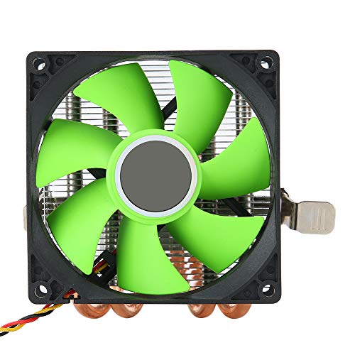Yosoo 空冷放熱器 真ちゅう製ヒートパイプ ほとんどのマザーボード適用 CPUクーラー 自作pc(緑) Yosoo.fpqem3vnor3894-11