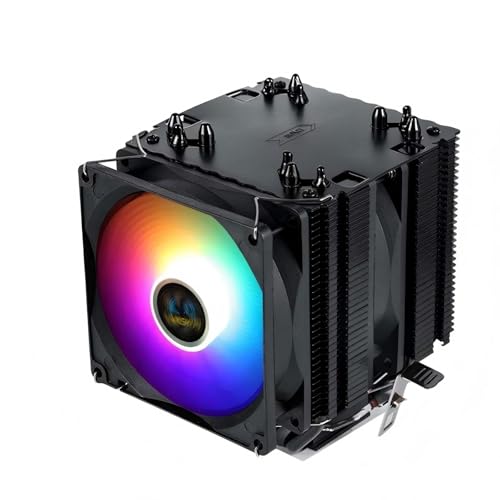 ZYZMOON K69237-001 銅製コア LGA115X/1200 アルミニウムクーラーヒートシンク CPUクーラー対応 LGA 115X 1200 第10世代 Intel K69237-001用 デスクトップ4ピンコネクタCPUクーラー用 K69237-001 Copper Core
