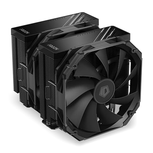 ID-COOLING FROZN A720 ブラック デュアルタワー CPUクーラー、300W TDP、163mm FROZN A720 BLACK