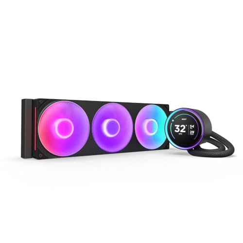 360 RGB v2 Black 簡易水冷CPUクーラー RL-KR36E-B2 FN2386 [並行輸入品]