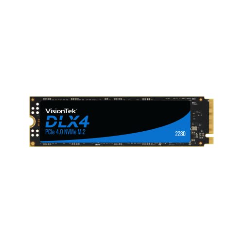 VisionTek M.2 NVMe 1TB｜VisionTek DLX4 - - - 5 秒 読み取り 4 秒