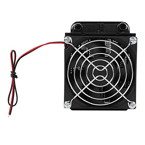 EBTOOLS CPU ウォータークーラー 80MM CPU LED 水冷クーラー ヒートローラジエーター ファン付き コンピューター PC 空調蒸発器 工業用制御キャビネット冷却用。冷却熱列半径 EBTOOLS73k52dincv