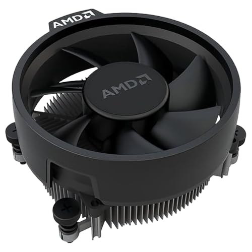 AMD Wraith Stealth Socket AM4 4ピンコネクター CPUクーラー アルミニウムヒートシンク&3.93インチファン付き (スリム)