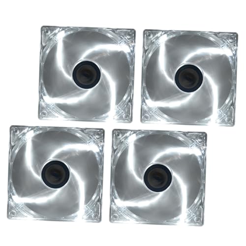 CIYODO 4個 シャーシ冷却ファン led light hmm リンカー silent hmｂ slilent ケースファン シャーシエアクーラー 8cmラジエーター CPUクーラー コンピ 289UREZ5BQ2S3399Q06T6J5KB