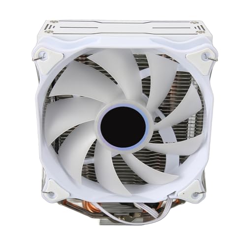 Vbestlife 5V 3PIN ARGB 付き CPU エアクーラー、4 銅ヒートパイプ効果的な放熱、 LGA1150/1151/1155/1200/1700/17XX、 AM4/AM5 用 VBESTLIFEoafvq94i2b