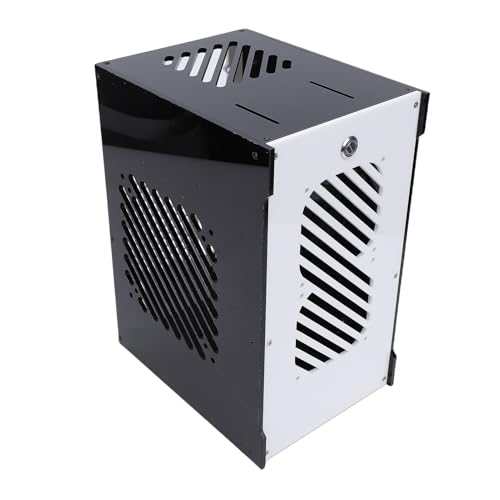 Pusokei (プソケイ) 小型 ITX 360度換気機能付き ITXマザーボードと4X 2.5インチSSD対応 ホームエンターテイメントやゲームセットアップ用 PUSOKEIhjf9ugwlco