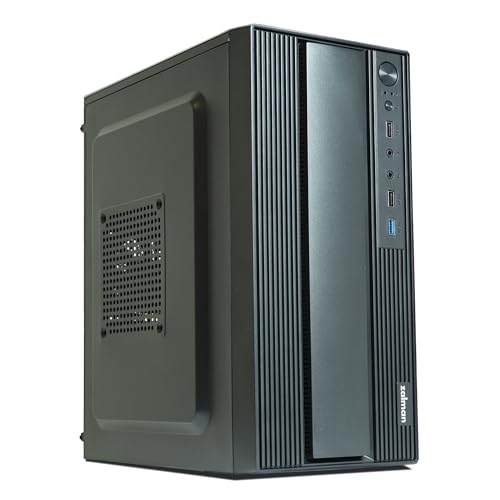 ZALMAN T6 MINI コンパクトMATX 、Micro ATX Mini ITX SFF SFX HTPC スモールフォームファクター、USB3.0付きミニマリストデスクトップシャーシ、80mmプリインストール済みファン、省スペースミニタワー 自