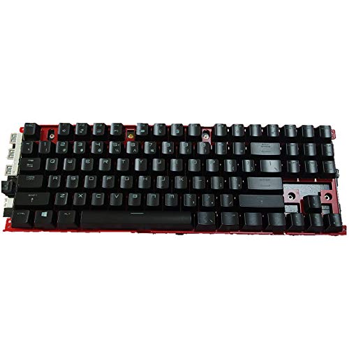 汎用 ノートブックキーボー に適合する For MSI GT80S 6QD-267CN 6QE-050CN 6QE-217CN 6QE-268CN 6QF-218CN ブラック 米国英語のレイアウト Mechanical keyboard GT80S-KB-TZ191119