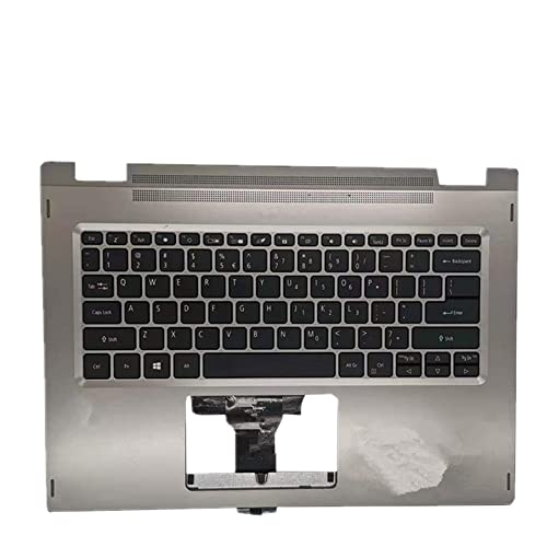 fqparts 汎用 キーボードの縁にハウジング & キーボード に適合する For ACER For Spin SP314-53 SP314-53GN SP314-53N ブラック 米国英語のレイアウト CKE-XP0803