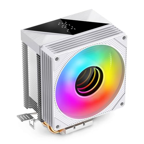 Svplcxeyp KF200 CPUクーラーArgb静かなファン2ヒートパイプLGA1700 1200 115X AM4 AM5 PCプロセッサヒートシンククーラーのエアラジエーター