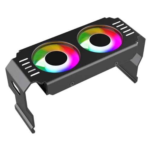 ARGB CPU クーラー、サイレント デュアル ファン、120mm ラジエーター |熱性能の安定性、効率性を高める調整可能な照明システム、屋内をサポートするゲーミングコンピュータの放熱ソリューショ KHD9JVJ7LI6CEDGR