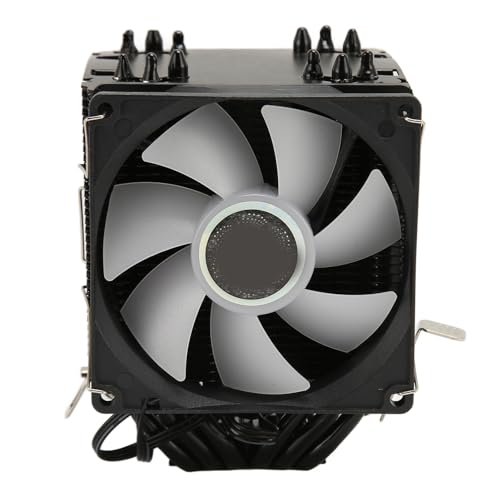 AINEX 6本のヒートパイプ付きCPUクーラー、3ピン12VDC 48CFM 22dB ARGBファン、 LGA 1150 1151 1155 1200 1700 17XX AM2 AM2 AM3 3 AM4 AM5用 VBESTLIFE7tm49zdh2g
