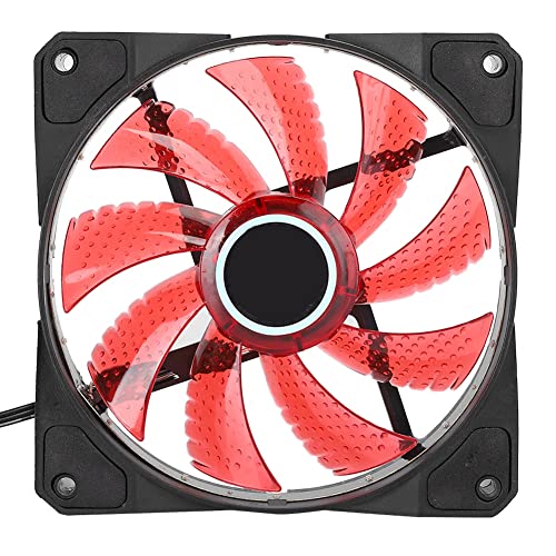 Zerodis CPUクーラー6mm真中製ヒートパイプ4本搭載 高風量静音設計 自作PC初心者に適していますゲーミングPC構築、長時間作業、小型ケース組み立て (赤) Ze1oz7nym3pg-11