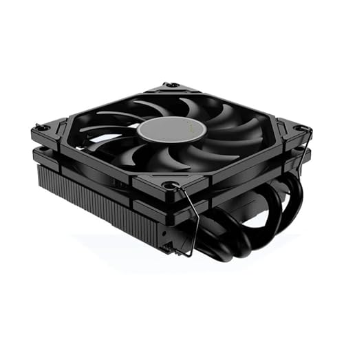 CMRLSAC 互換性があるダウンプレッシャー CPU エアクーラー 4 ヒートパイプ 45mm 9cm ファン ITX に対応(IS-40X-V3-Black)