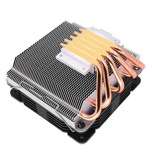 Dohaeris ARGB CPUクーラー 換気ファン 4ピン PWM RGB サイレント 5 ヒートパイプ CPUファン 冷却ラジエーター Intel LGA 2011 1150 1151 1155 1200 1366 AMD AM3 AM4 150W以下のCPU(ホワイト 5V/3ピン ARGB T500)用 AMTL000141