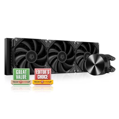 【平行輸入品】ID-COOLING FX360 INF 360mm 液体CPUクーラー、ARGBインフィニティミラーエフェクト付きAIOクーラー