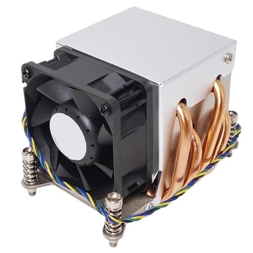CMRLSAC 互換性があるLGA2011 LGA2066 2U Narrow ILM サーバー CPU クーラー ヒートシンク ファン付き
