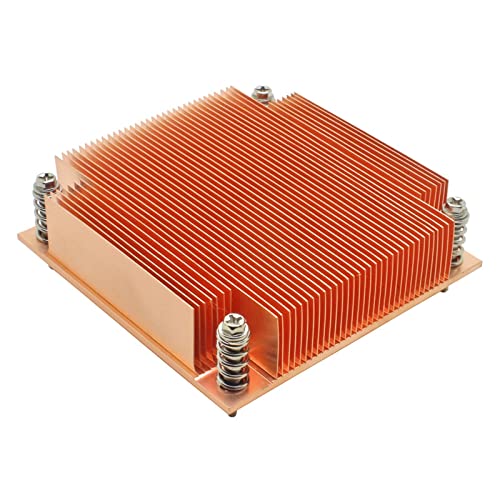 C'EsTBon LINGFE 1Uサーバー CPU Fit For Intel 1150 1151 1155 1156に互換性のあるクーラースカイブフィン銅ヒートシンク I3 I5 I7産業用コンピューターパッシブ冷却