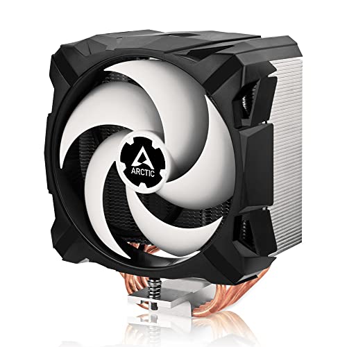 ARCTIC フリーザー i35 - シングルタワー CPUクーラー インテル仕様 圧力最適化 120mm Pファン 0-1800RPM ヒートパイプ4本 MX-5サーマルペースト付き - ブラック ACFRE00094A