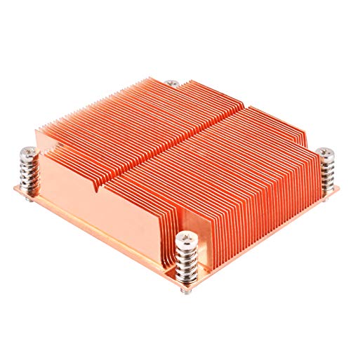 SILVERSTONE Technology 1U パッシブ冷却 高さ26mm 銅サーバー CPUクーラー LGA 2011/2066 SST-XE01-2011 冷却 SST-XE01-2011