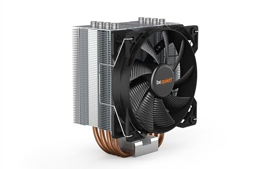 be quiet! 静かに! ピュアロック2、BK006、150W TDP、CPUクーラー、つや消しアルミニウム、HDT技術