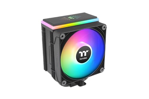Thermaltake 【並行輸入品】 Thermaltake ASTRIA 400 ARGB CPUクーラー、Intel LGA 1851/1700、AMD AM5 CPU、シングルタワー、230W TDP冷却パワー、CL-P120-CA12SW-Aに対応。