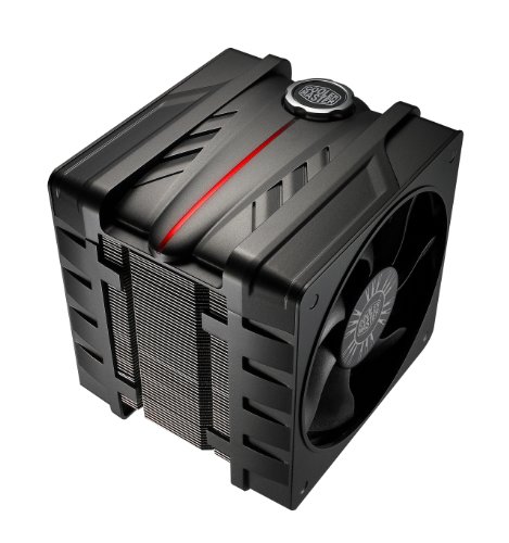 COOLER MASTER V6 GT - CPUクーラー 120mm PWMファン2個とヒートパイプ6個付き (RR-V6GT-22PK-R1)