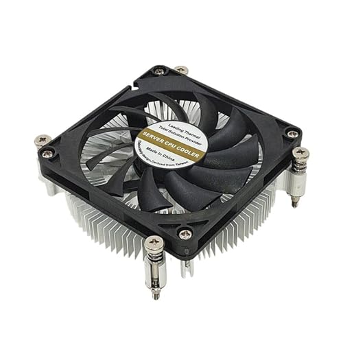 MDWXDOFP 薄型アクティブCPUクーラー。LGA755 1150 1151 1155 1156 1200アルミニウムヒートシンク用。