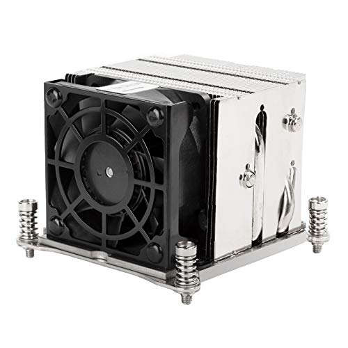 SILVERSTONE Technology XE02-2066、CPUクーラー、2U、サーバー、ワークステーション、Intel LGA 2011/2066スクエア&ナローソケット、SST-XE02-2066。