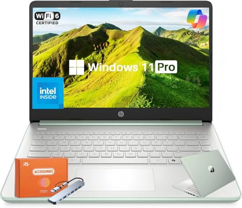 HP (エイチピー) 2025 学生ビジネス用ノートパソコン Intel HP 14 Inch Laptop