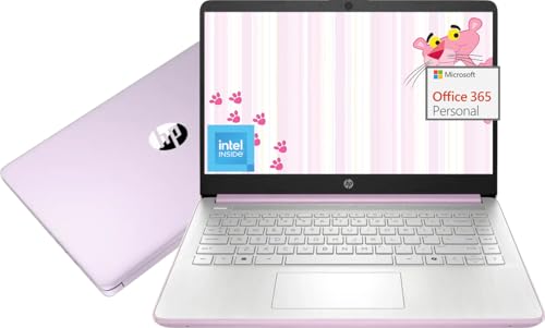 HP Celeron N4120 16GB WIN11home｜14インチ ノートパソコン 洗練されたデザイン 勉強やコラボレーション用 Intel Quad-Core N150(>N4120)、1年間のOffice 365、16GB RAM、256GBストレージ (128GB UFS + 128GB SDカード)、Wi-Fi 6、ウェブカメラ、USB C、Win 11S。