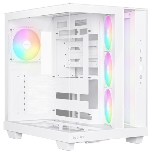be quiet! ミドルタワー ATX/Micro-ATX/Mini-ITX BTF対応 Light Base 500 LX White 国内 BGW86 LGT-BSE-500/LX/WH