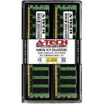 Supermicro エーテック A-Tech 64GB キット (8x8GB) RAM Supermicro SuperServer 1029P-WTRT 1029U-E1CR25M 1029U-E1CRTP 1029UX-LL2-S16 1029UZ-TN20R25M | DDR4 2666MHz P