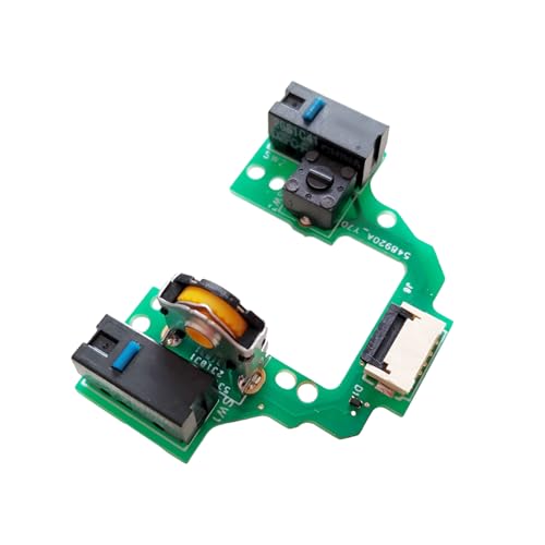 JDGHALU マウス上部マザーボードマイクロスイッチ PCB ボタンボード Superlight 2 ゲーミングマウスマウスマイクロスイッチ用マイクロスイッチ付き