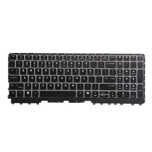 fqparts 汎用 ノートパソコンキーボード for HP Omen Max 16-ah0000 US United States Edition 16-ah0000-KB-XSS8127