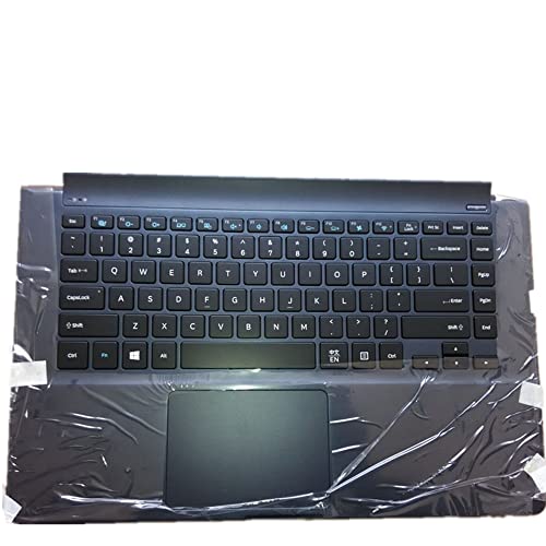 fqparts 汎用 キーボードの縁にハウジング & タッチパッド & キーボード に適合する For Samsung NP900X4D ブラック 米国英語のレイアウト NP900X4D-CKE-XP0813