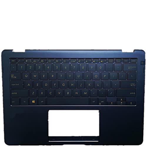 キーボード 汎用 キーボードの縁にハウジング & キーボード に適合する For ASUS For ZenBook Flip S UX370UA UX371EA-HL064T ブラック 米国英語のレイアウト ZenBook-Flip-S-UX370-CKE-XP-1405