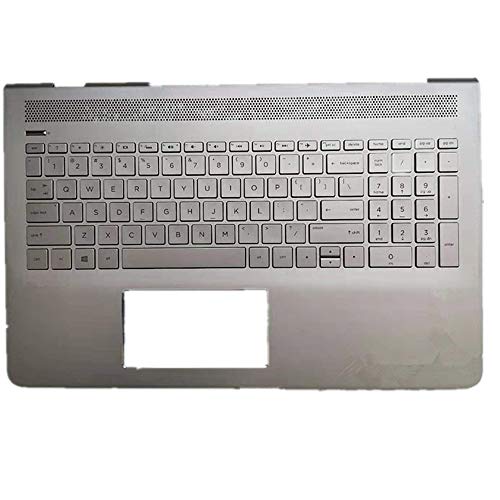 fqparts 汎用 キーボードの縁にハウジング & ノートブックキーボー に適合する For HP ENVY 15M-BQ 15m-bq100 x360 シルバー 15m-bq100-CKE0265