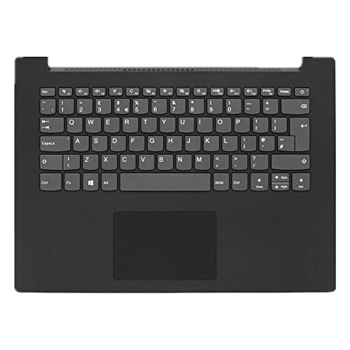 fqparts 汎用 キーボードの縁にハウジング & タッチパッド & キーボード に適合する For Lenovo V145-14AST Color ブラック 米国英語のレイアウト V145-14-CKE-HS0702