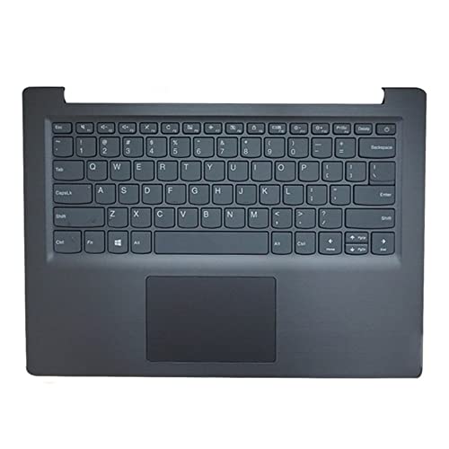 fqparts 汎用 キーボードの縁にハウジング & タッチパッド & キーボード に適合する For Lenovo V14-IWL Color ブラック 米国英語のレイアウト V14-CKE-HS0702