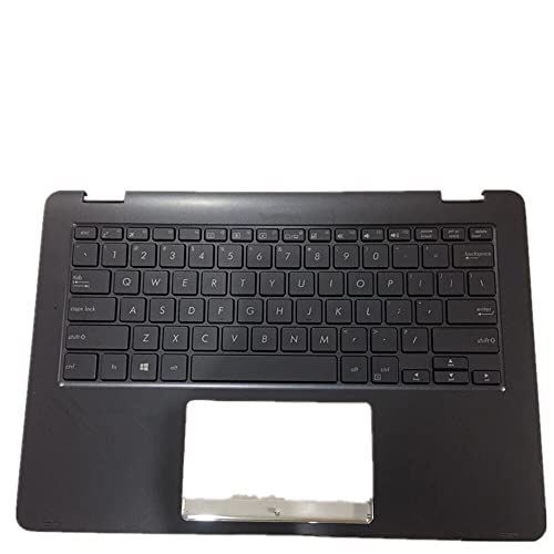 fqparts 汎用 キーボードの縁にハウジング & キーボード に適合する For ASUS NovaGo TP370QL ブラック 米国英語のレイアウト NovaGo-TP370QL-CKE-XP-1076