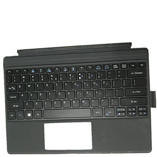 fqparts 汎用 キーボードの縁にハウジング & キーボード に適合する For ACER For Switch SW312-31 SW312-31P ブラック 米国英語のレイアウト CKE-XP0803