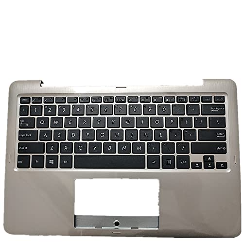 fqparts 汎用 キーボードの縁にハウジング & キーボード に適合する For ASUS For VivoBook Flip TP201SA シルバー 米国英語のレイアウト 90NL00C2 VivoBook-Flip-TP201SA-CKE-XP-1284