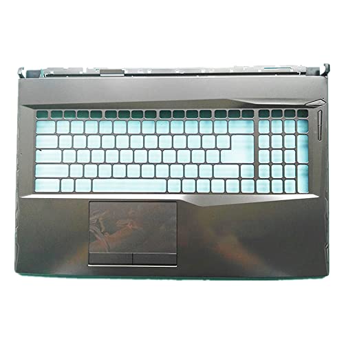fqparts 汎用 キーボードの縁にハウジング & タッチパッド に適合する For MSI For WP65 シルバー WE75-CKE-HS0837