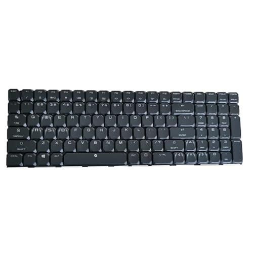 キーボード に適合する Tongfang GK7CP7Sカラフルなバックライト 英語（米国）黒 対応ノートパソコン US2 GK7CP7S Keyboard US